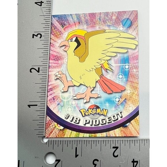Pidgeot Pokemon Card Topps #18 TV Animation Edition Series Green Logo - Picture 3 of 5